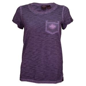 Harley-Davidson Slim Fit Cold Dyed Pocket Tee